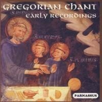CD Gregorian Chant - early recordings