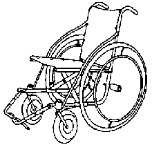 A Whirlwind wheelchair.