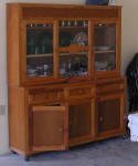 A kitchen display cabinet, made by Marielos. 