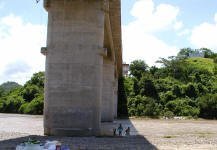 Piaxtla river bridge in San Ignacio.