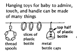 Hanging toys for baby
