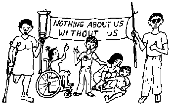 nothing about us without us disability rights