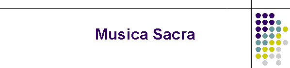 Musica Sacra