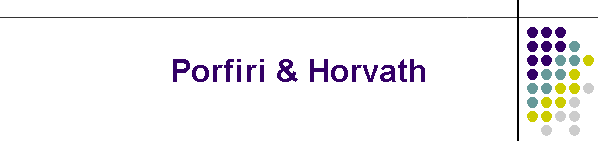 Porfiri & Horvath
